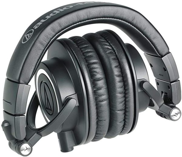 Audio-Technica ATH-M50x Professional Headphones, Black