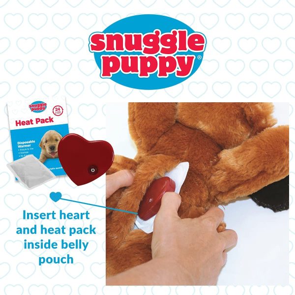 SmartPetLove Snuggle Puppy Behavioral Aid Toy, Golden