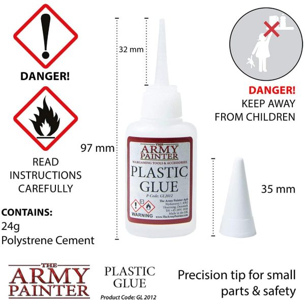 The Army Painter Plastic Glue - Plastic Cement Glue for Miniatures and Small Parts - Strong Bond Polystyrene Contact Cement Adhesive, 20 ml - Image 5