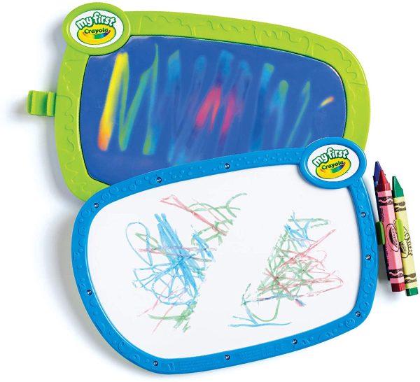 Crayola Mess-Free Colouring Board, Art Supplies for Toddlers, for Girls and Boys, Gift for Boys and Girls, Kids, Ages 3, 4, 5,6 and Up, Summer Travel, Cottage, Camping, on-the-go, Back to school, School supplies, Arts and Crafts, Gifting