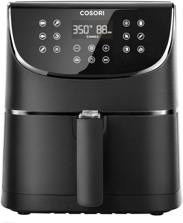 Air Fryer, 3.7QT Oil Free L Electric Hot Air Fryers Oven, Programmable 11-in-1 Cooker with Preheat & Shake Reminder, Equipped Digital Touchscreen and Nonstick Basket, 100 Recipes, 1500W - Image 4