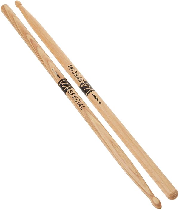 Promark LA Specials 5A Hickory Drumsticks with Nylon Tip (Pack of 3) - Image 2