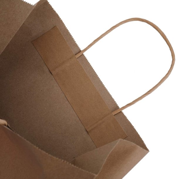 Yesland 75 Pcs Kraft Paper Bags, Brown Kraft Bags, Paper Shopping Bags & Party Bags with Handles, Great for Shopping, Gift Bags and Merchandise Bags Use - Image 6