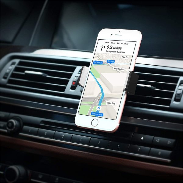 Car Vent Phone Holder Car Phone Mount Universal 360?? Rotatable Hands Free Cell Phone Holder for Car Compatible with iPhone 13 Pro 13 Mini SE 12 11 XS XR 8, Galaxy S22 S20 S10 Note20 - Image 7