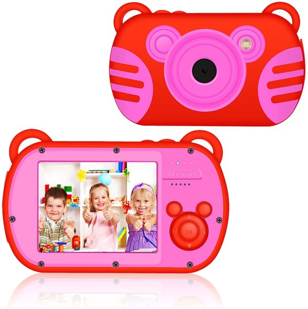 Underwater Camera for Kids,HD 1080P Waterproof Kids Camera,Video Recorder Action Preschool Camera,8X Digital Zoom Camera with Flash and Microphone Sticker - Image 8