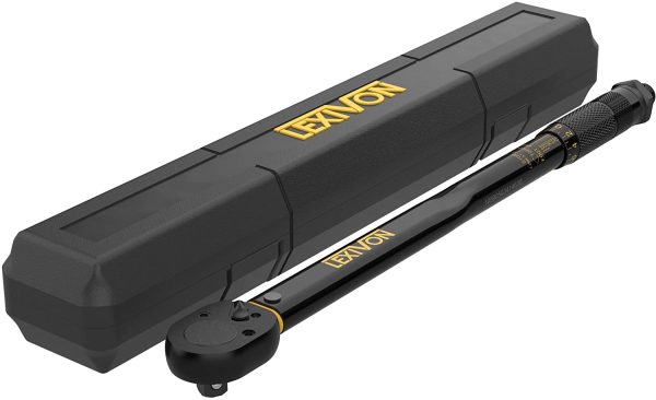 1/2-Inch Drive Click Torque Wrench 10~150 Ft-Lb/13.6~203.5 Nm (LX-183)