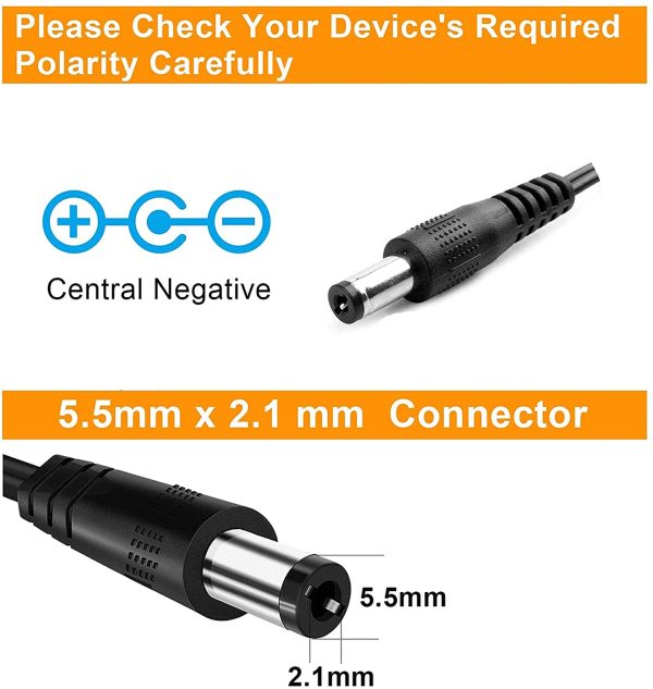 Adapter for Boss 9V PSA Guitar Pedal Power Supply for Boss PSA-120S ME-80 ME-70 ME-25 ME-50B GT-100 GT-1 GT-10 AD-10 BR-80 BR-600 DB-88 DB-90 CE-2B BOSS Mini Katana RE-20 RC-1 RC-3 DS-2 for Casio Keyboard Piano WK-110 WK-200 WK-210 CTK-533 CTK510 CTK2000 AD-5. - Image 3