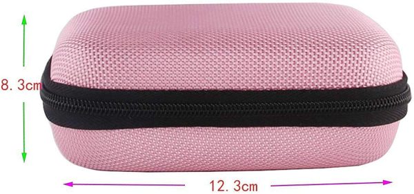 WERJIA Hard Carrying Case Compatible with Korg TM60BK/TM-50 Tuner Metronome,KLIQ MetroPitch - Metronome Tuner (Pink) - Image 5