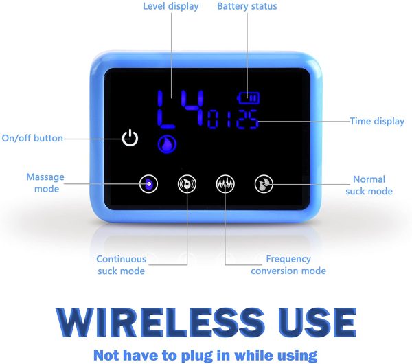 Bellababy Electric Breast Pump Portable 4 Modes & 9 Levels Efficient Suction Touch Panel Timer Display