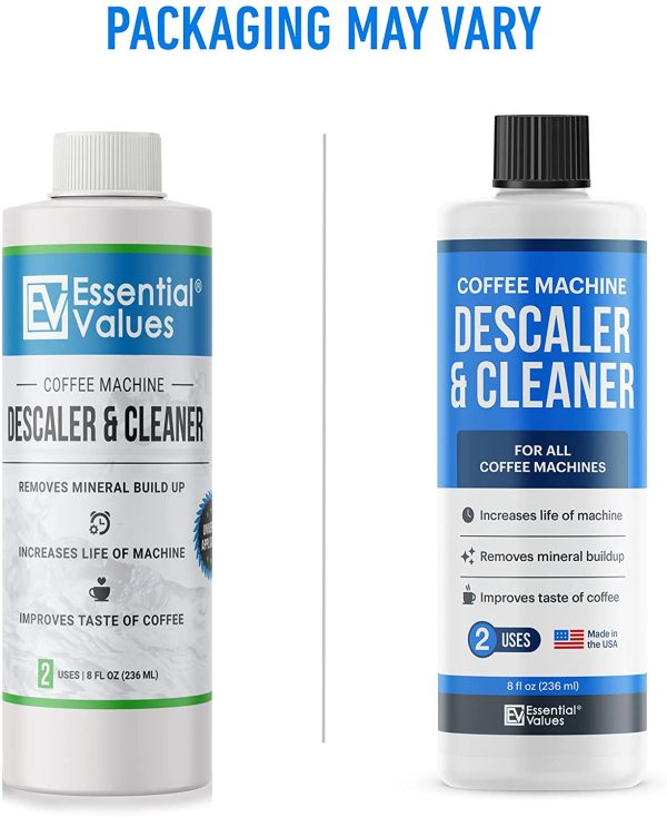 Universal Descaling Solution (2 Pack, 4 Uses Total), Designed For Keurig, Ninja, Nespresso, Delonghi and All Single Use Coffee and Espresso Machines, Coffee Machine Descaler Made in the USA - Image 5