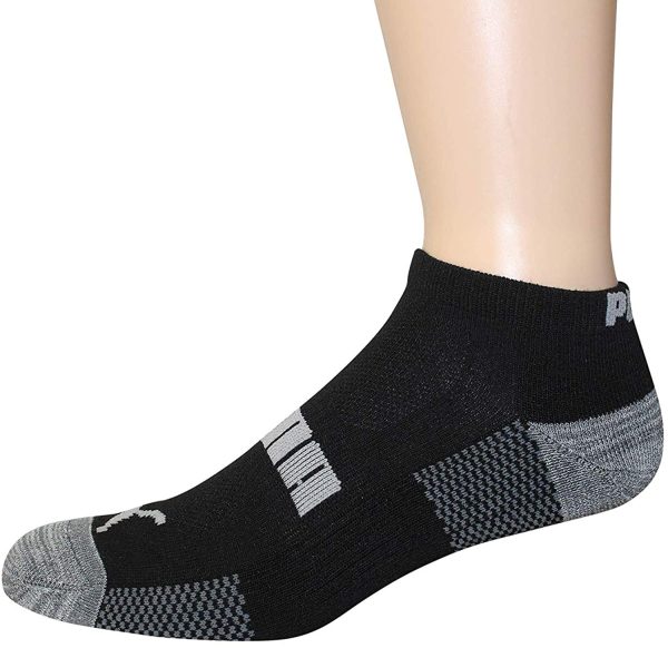 PUMA Men??s 6 Pack Low Cut Socks - Image 4