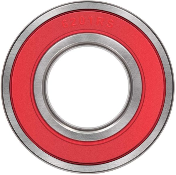 10 Pcs 6201-RS(2RS) Seal Bearings 12x32x10mm,Steel and Double Rubber Seal,Deep Groove Ball Bearings - Image 5