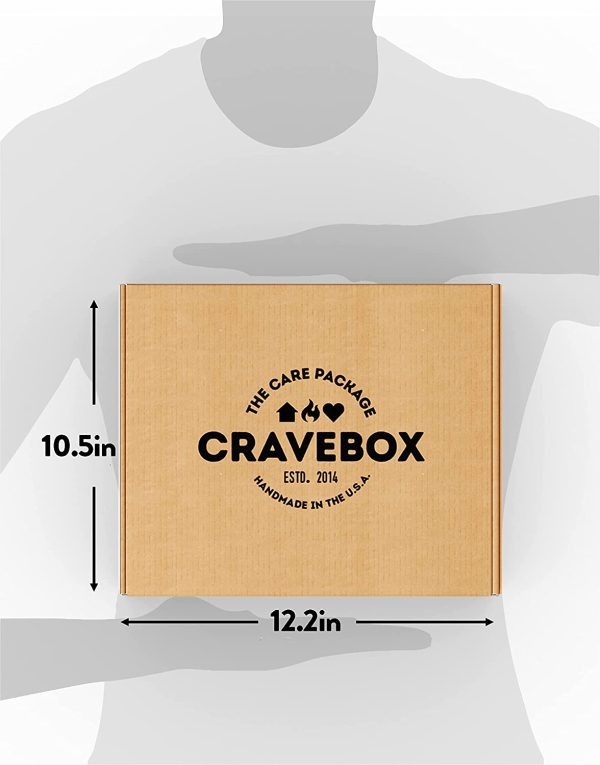 CraveBox Care Package (45 Count) Snacks Food Cookies Granola Bar Chips Candy Ultimate Variety Gift Box Pack Assortment Basket Bundle Mix Bulk Sampler Treats College Students Office Staff Christmas - Image 2