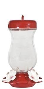 24-Ounce Glass Top Fill Hummingbird Feeder