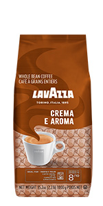 lavazza, crema, e, aroma, espresso, coffee