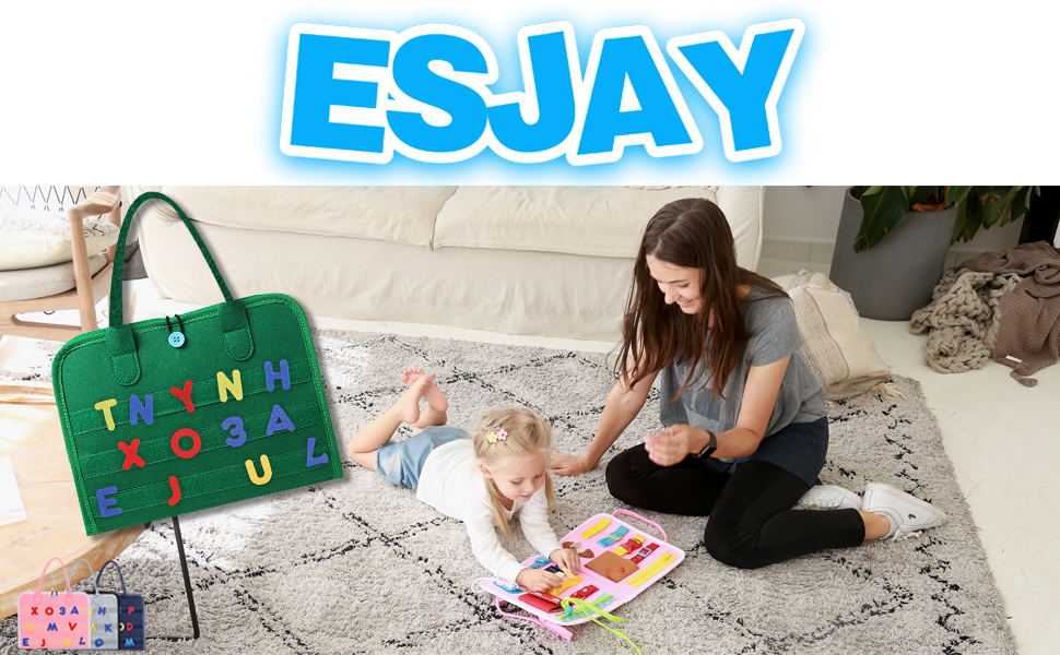 Esjay Toddler Busy Board