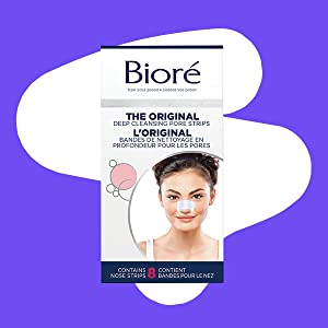 Bior?? Original pore nose strip blackhead remover for improved better looking clearer skin