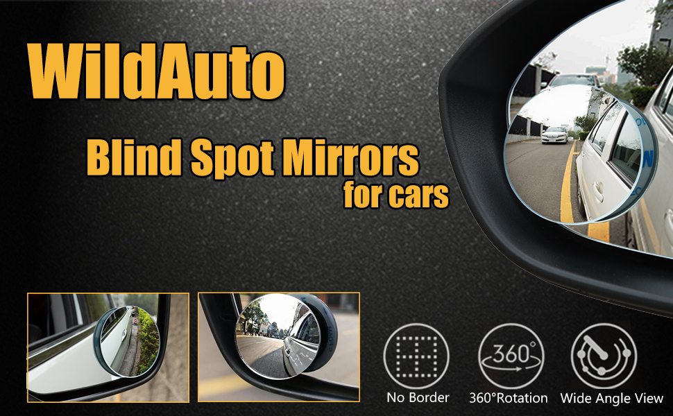 WildAuto Blind Spot Mirrors