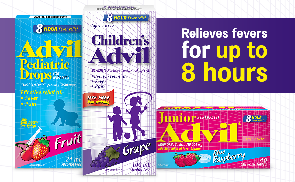 Children's Advil Fever Reducer and Pain Reliever