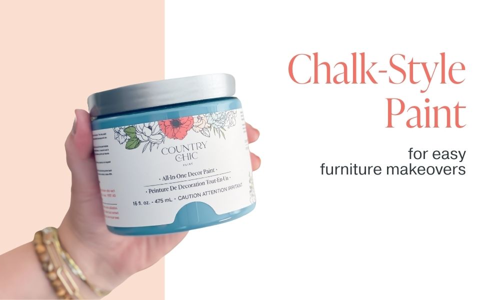 Chalk style paint for easy furniture makeovers