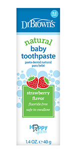 Natural Baby Toothpaste - Strawberry Flavor