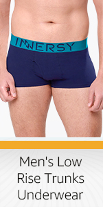 men's low rise trunks underwear