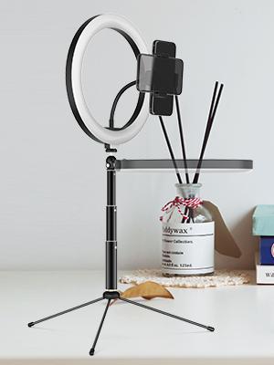 ring light with tripod