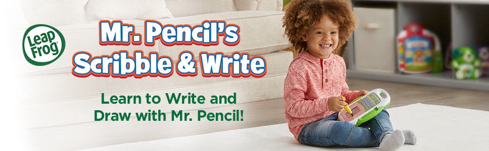 Learn to Write and Draw with Mr. Pencil!