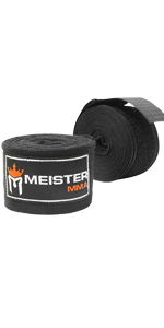 Meister ELITE 180" Semi-Elastic Hand Wraps