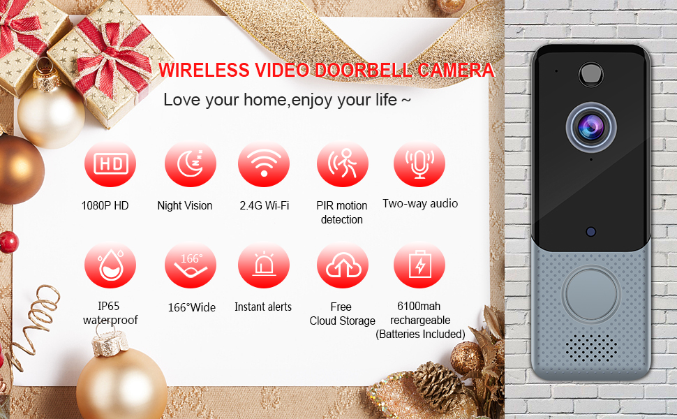 doorbell camera wireless doorbell camera door bell ringer wireless with camera doorbell