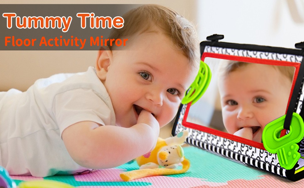 Tummy Time_ Floor Activity Mirror