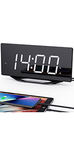 Digital alarm clock