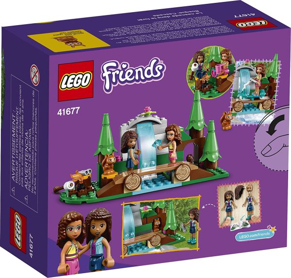 LEGO Friends Forest Waterfall 41677 Building Kit; Includes a Squirrel Toy; Ideal Gift for Kids Who Love Nature Toys; New 2021 (93 Pieces) - Image 6