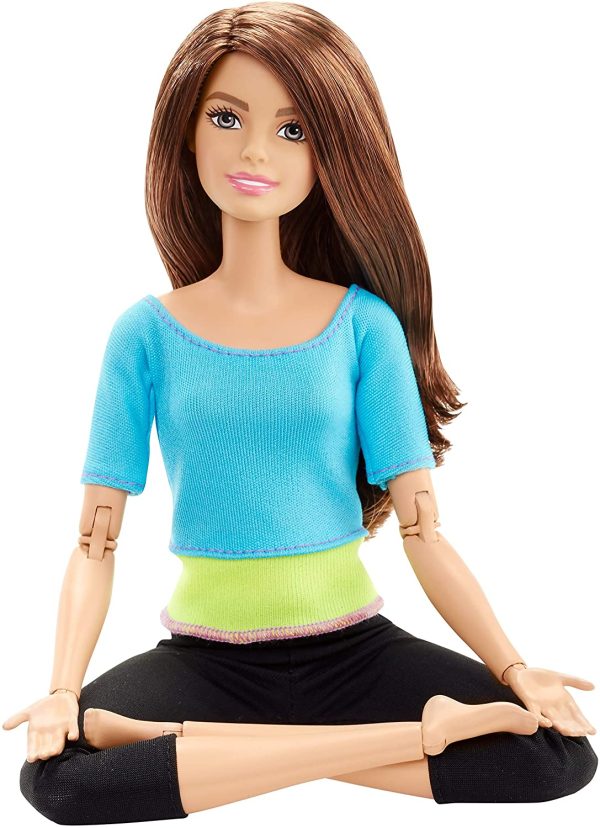 Barbie Made to Move Doll, Blue Top [Amazon Exclusive]