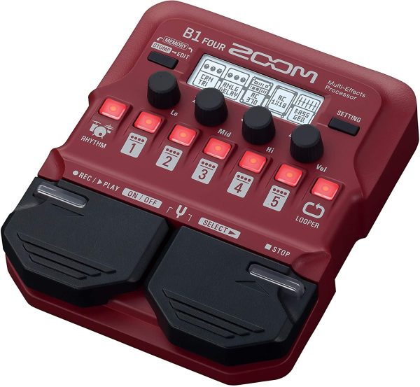 Zoom Bass Multi-Effects Pedal (B1 FOUR)