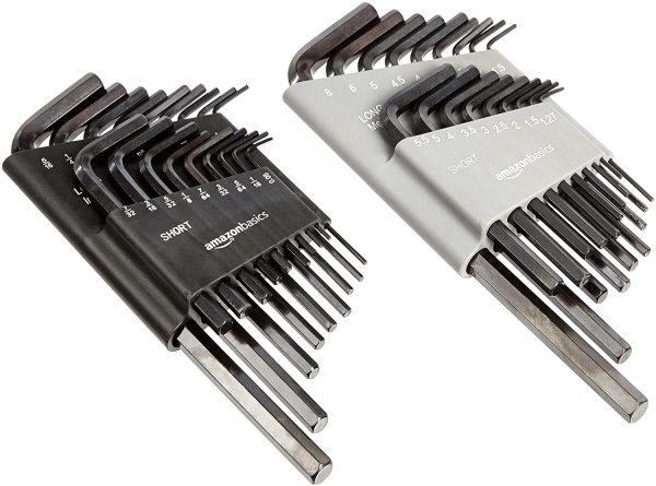 Amazon Basics 36-Piece Allen Wrench/Hex Key Set - SAE/Metric - Image 4