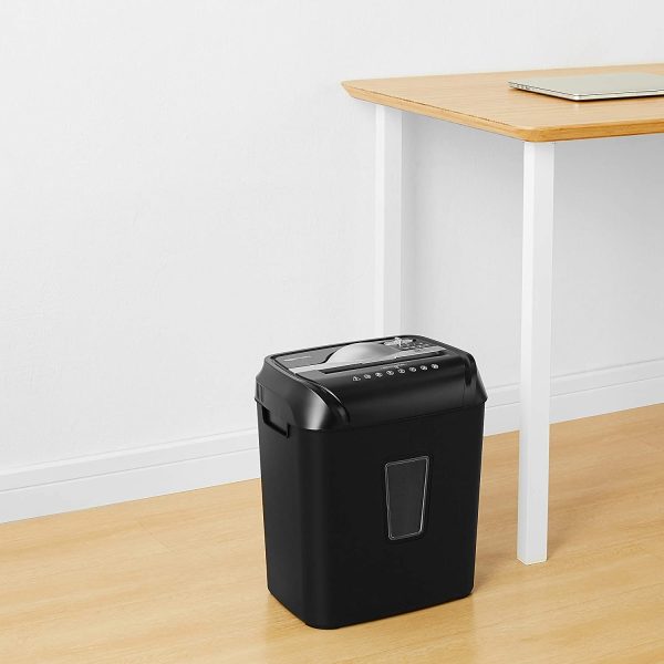 12-Sheet Cross-Cut Paper and Credit Card Home Office Shredder - Image 4