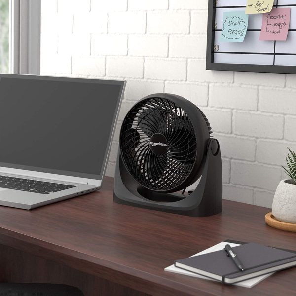 3 Speed Small Room Air Circulator Fan, 7-Inch - Image 3