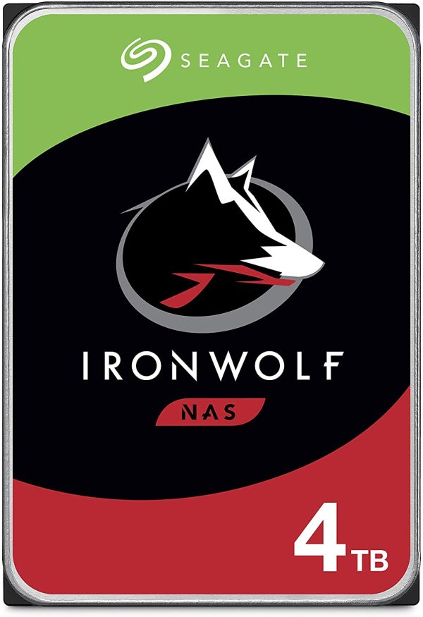 Seagate IronWolf 4TB NAS Internal Hard Drive HDD ?C CMR 3.5 Inch SATA 6Gb/s 5900 RPM 64MB Cache for RAID Network Attached Storage ?C Frustration Free Packaging (ST4000VN008) - Image 3