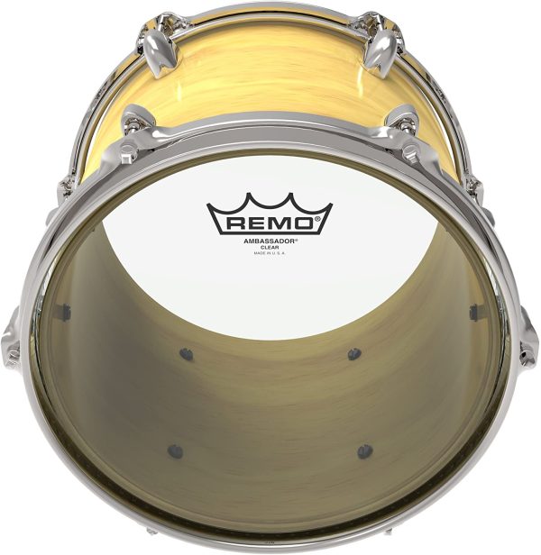 Remo BA030600 6-Inch Clear Ambassador Batter Drumhead