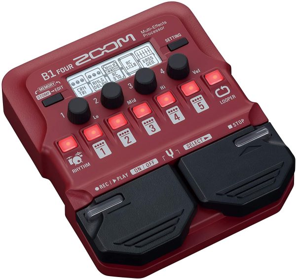 Zoom Bass Multi-Effects Pedal (B1 FOUR) - Image 4