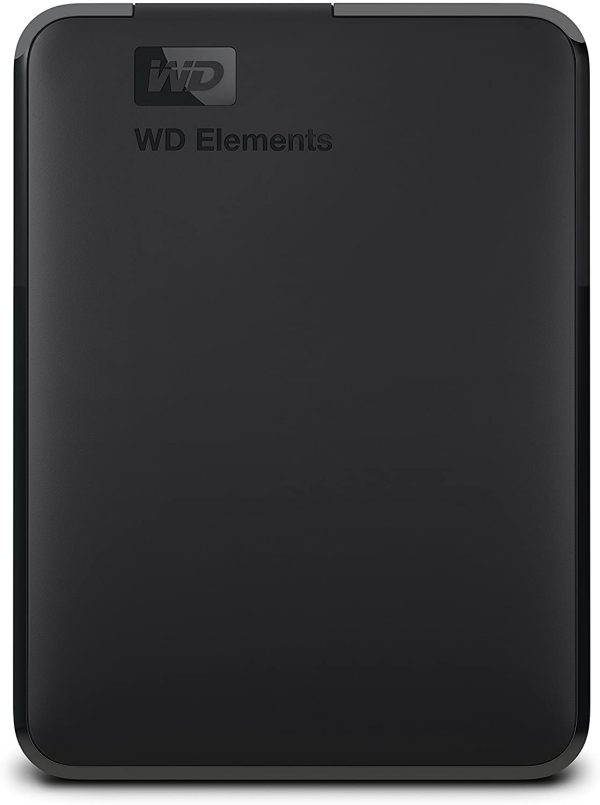 WD 1TB Elements Portable External Hard Drive - USB 3.0 - WDBUZG0010BBK-WESN,Black