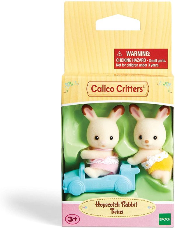 Calico Critters Hopscotch Rabbit Twins - Image 2