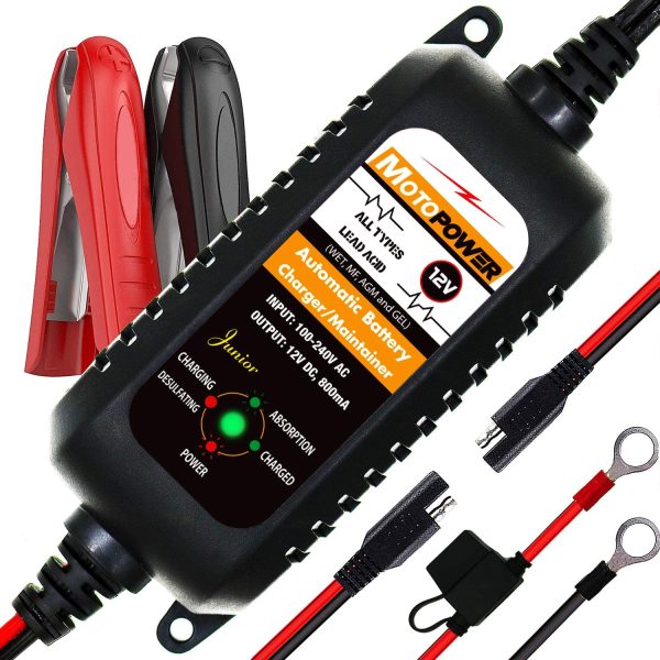 MP00205A 12V 800mA Fully Automatic Battery Charger/Maintainer - Image 6