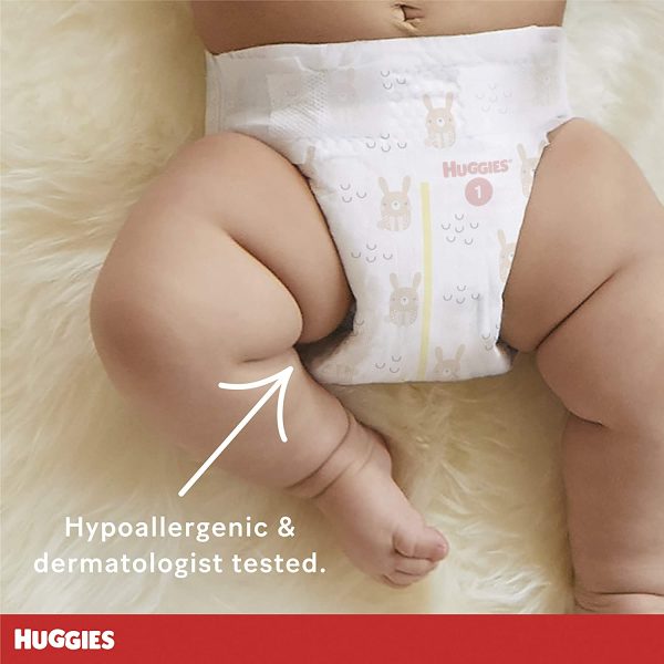 Newborn Diapers - Huggies Special Delivery Hypoallergenic Disposable Baby Diapers, 76ct, Giga Pack - Image 8