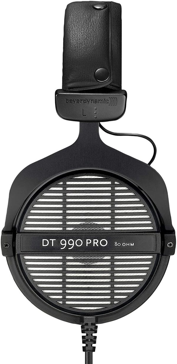 beyerdynamic DT 990 PRO Over-Ear Studio Monitor Headphones - Open-Back Stereo Construction, Wired (80 Ohm, Grey) - Image 7