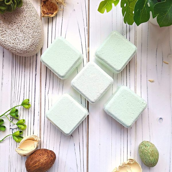 Breathe Clear Menthol Eucalyptus Peppermint Shower steamers (5 tablets), Gifts for Women and Men Sinus Clearing Shower Tablet Bath Bomb - Image 7