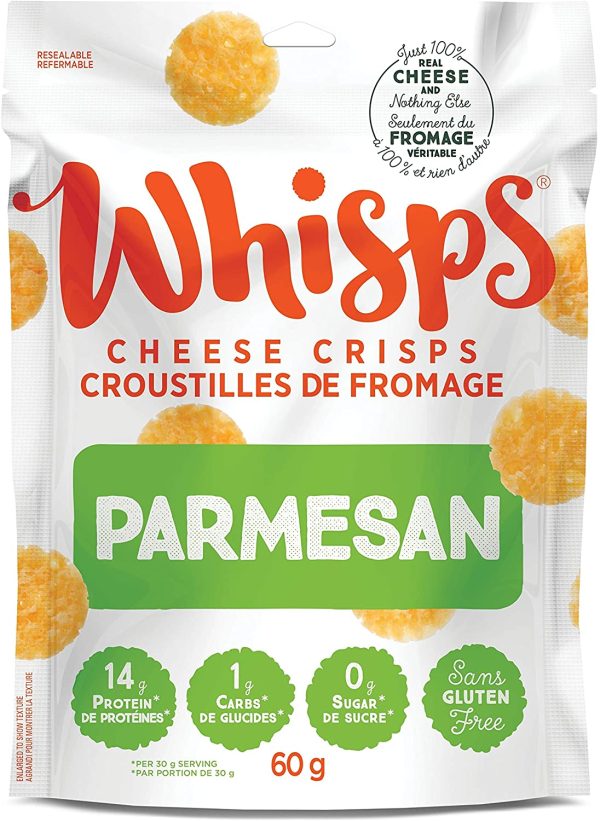 WHISPS PARM.Cheese Crisps, Parmesan, 60 Gram - Image 4