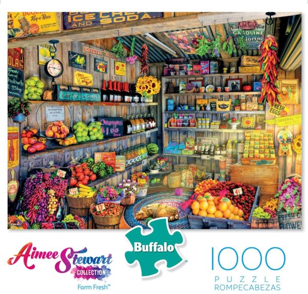 Buffalo Games  -Aimee Stewart-Farm Fresh-1000 Piece Jigsaw Puzzle - Image 4