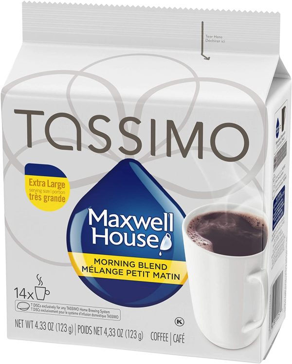 Maxwell House Morning Blend Coffee Single Serve T-Discs, 14 T-Discs - Image 3